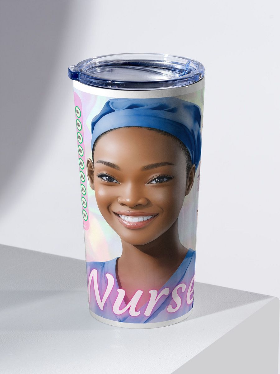 Black Nurse 20 oz Stainless Steel Tumbler product image (3)