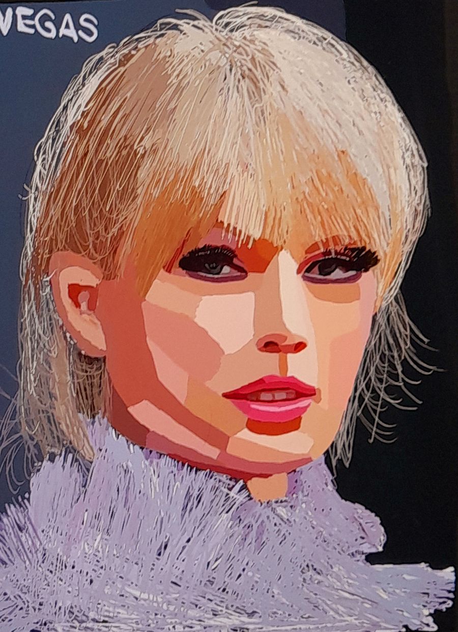 Digital Artwork of Popular Singer Taylor Swift product image (1)