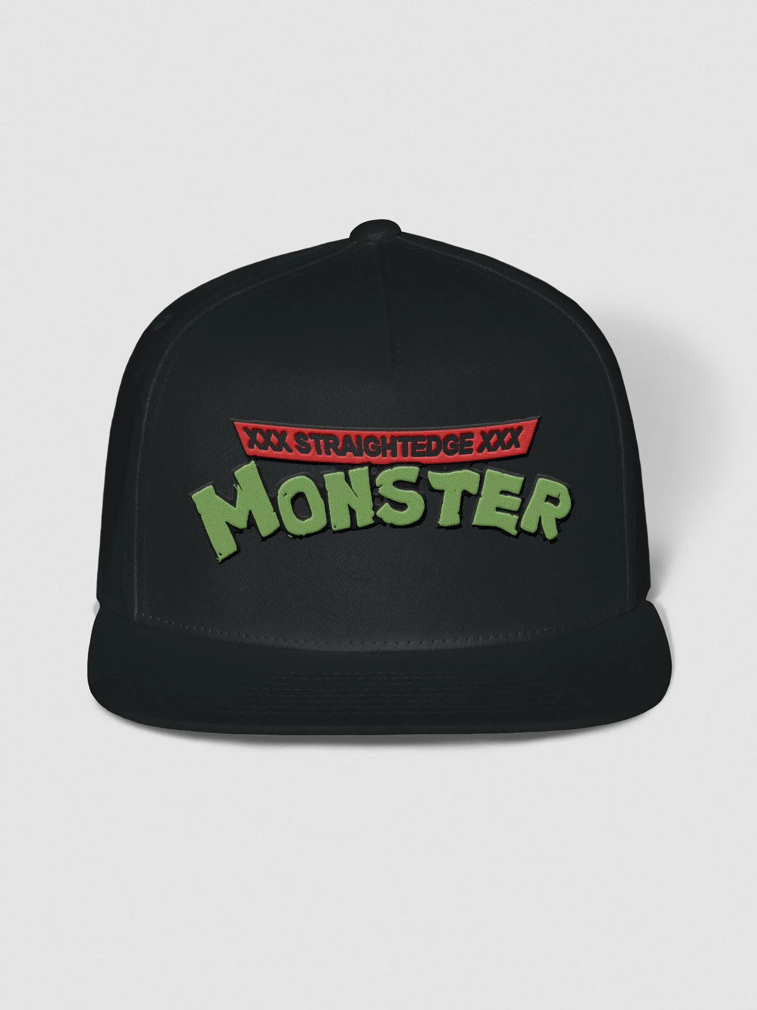 Straightedge Monster TMNT Yupoong Flat Snapback Cap product image (1)
