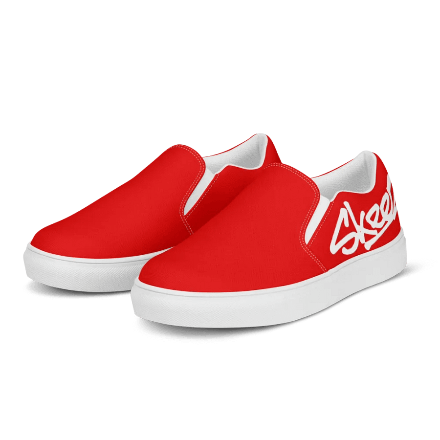 Solid Skeezy Slip-Ons RED product image (4)