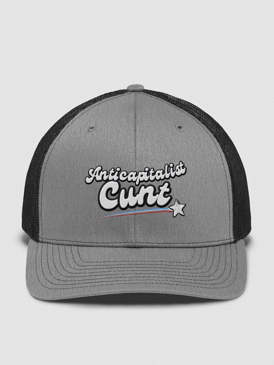 ANTICAPITALIST C*NT 3D 112 trucker hat product image (2)