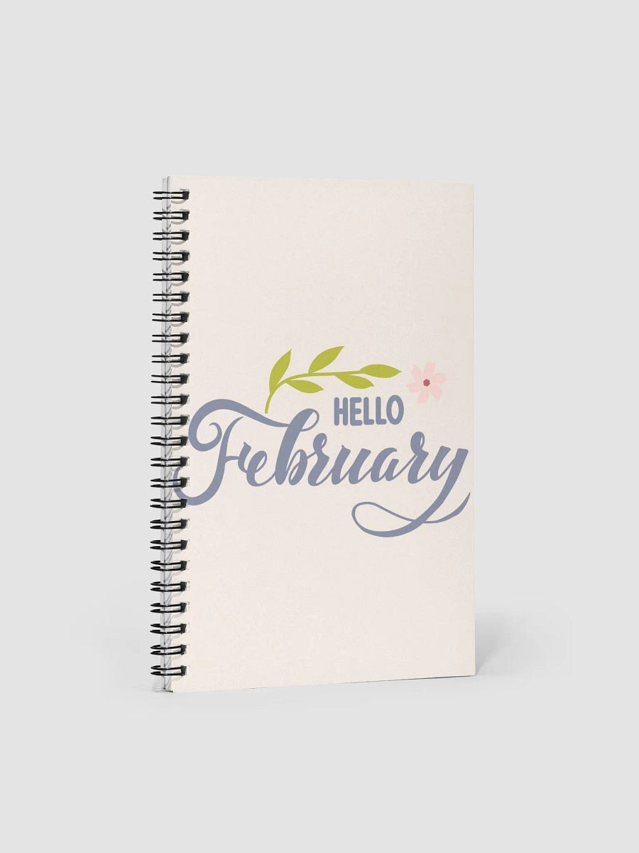 Hello February Journal (Tan Color) product image (1)