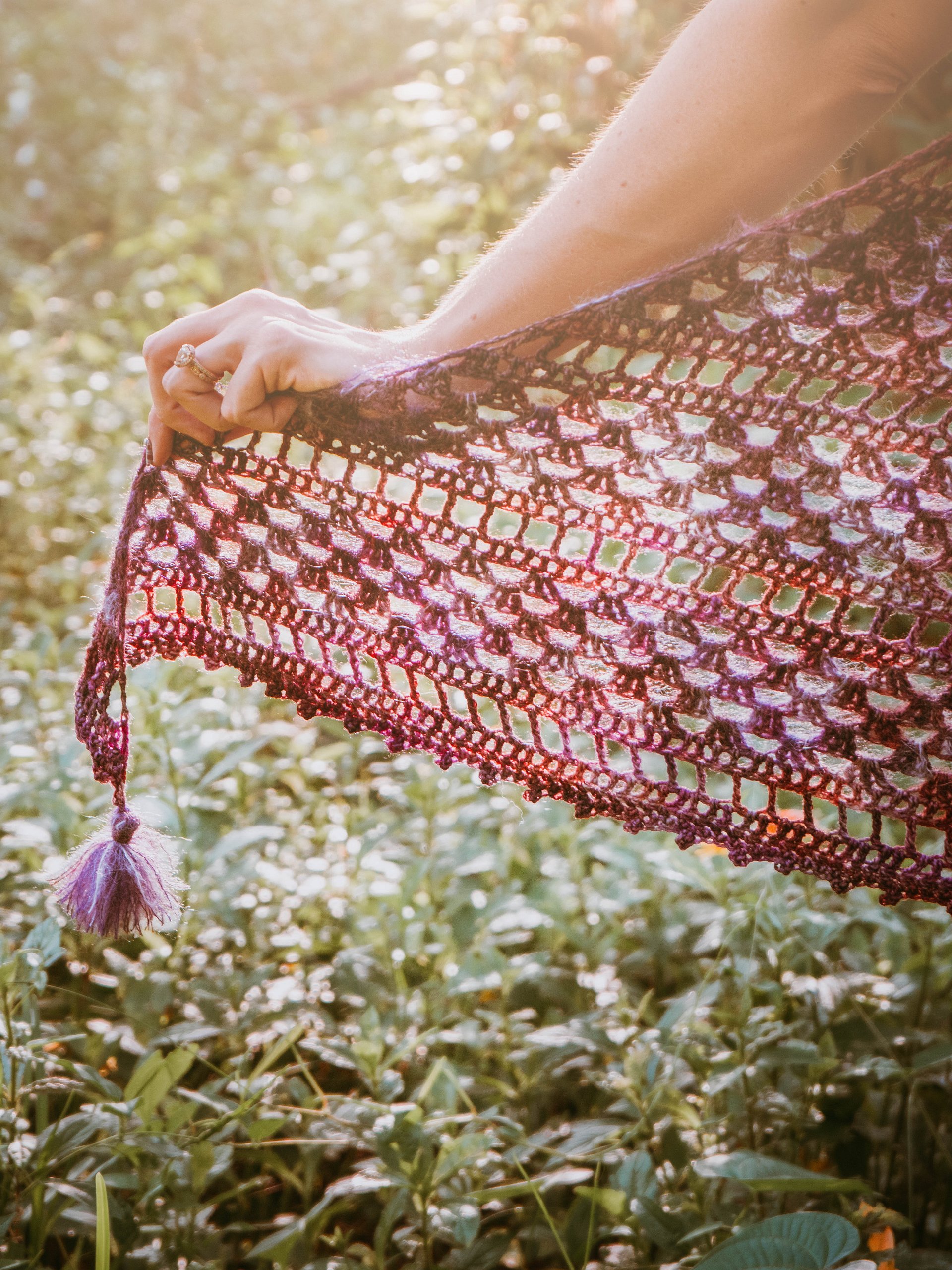 Picot Crochet Shawl Tutorial Video product image (3)