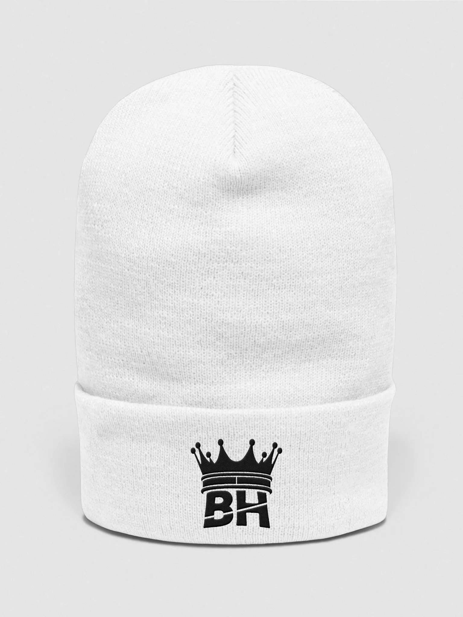 White Boxhead Beanie product image (1)