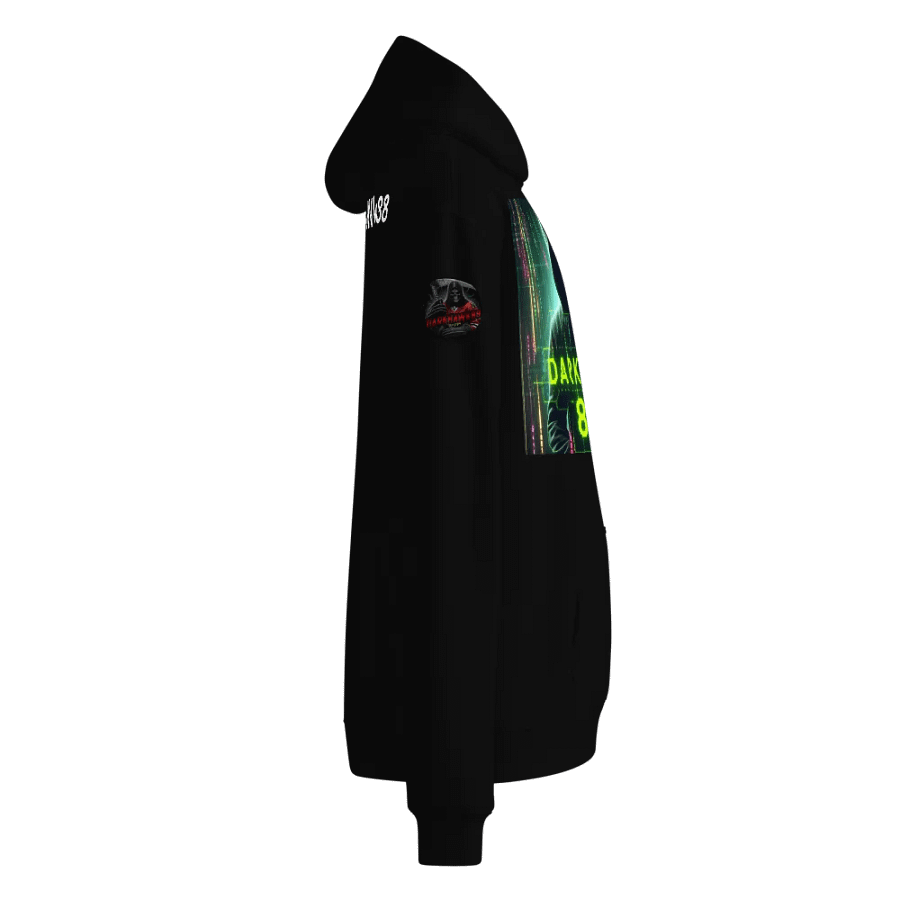 DARkHAWk88 HACKER HOODIE (Black) product image (6)