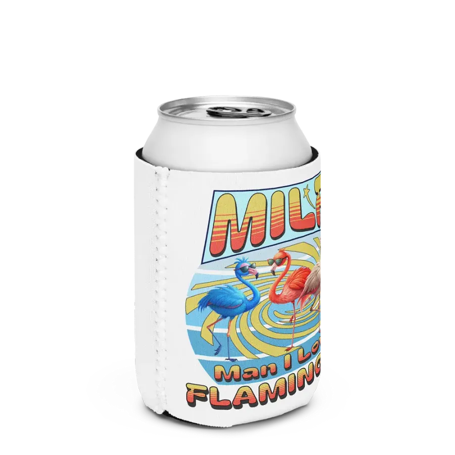 MILF Man I Love Flamingos Can Coozie product image (2)