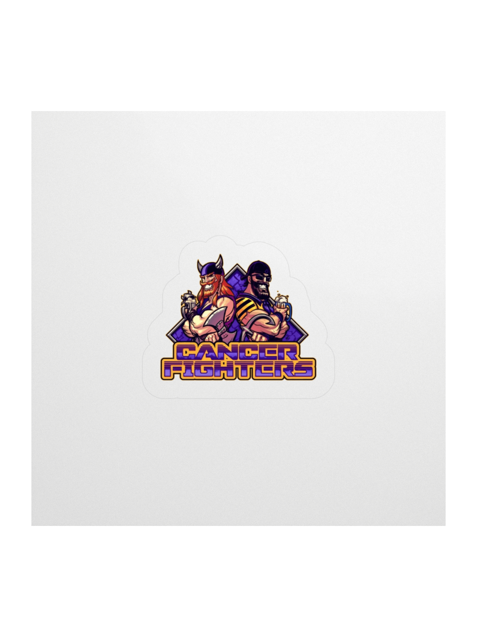 Cancer fighter sticker product image (1)