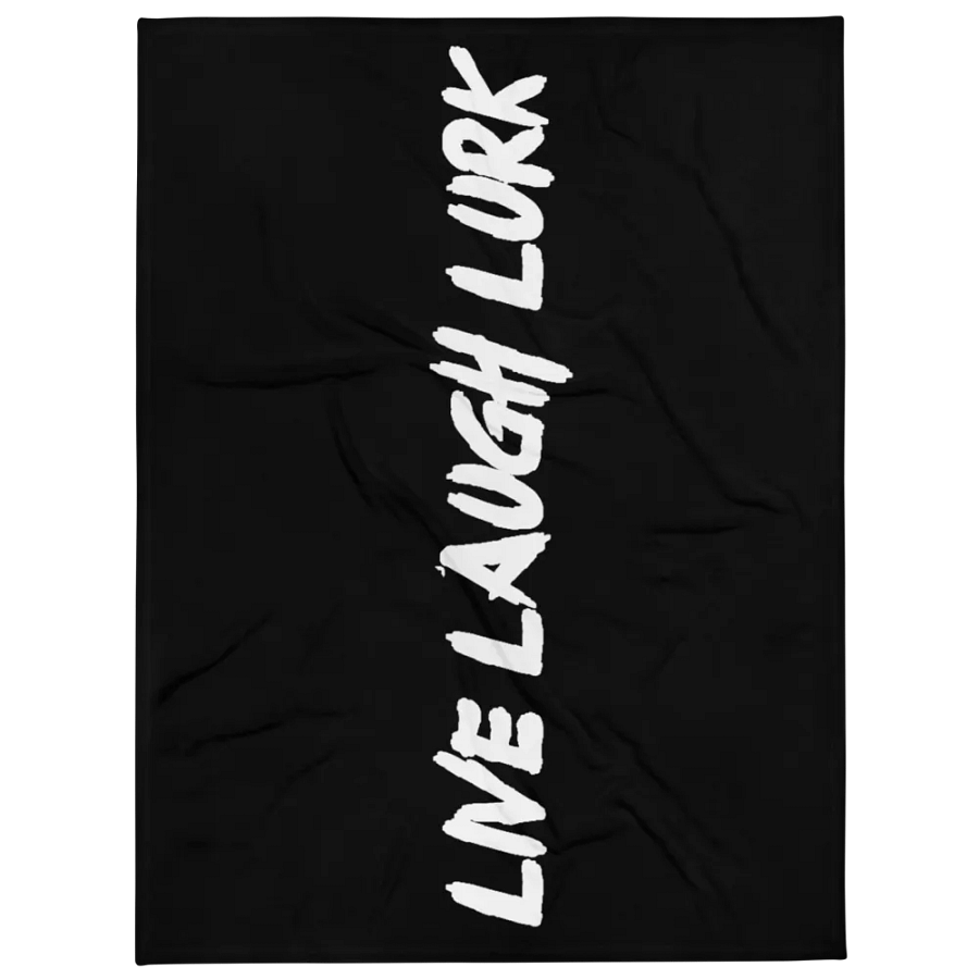 Live Laugh Lurk Blanket product image (1)