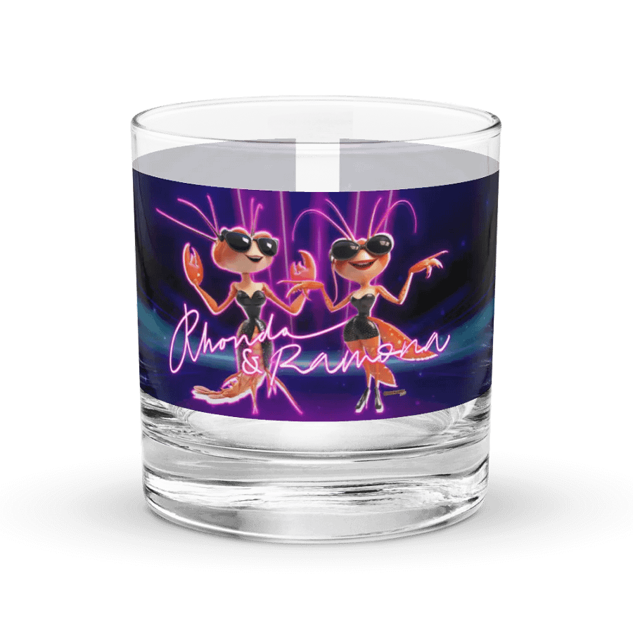 Rhonda & Ramona Rock Glass product image (1)