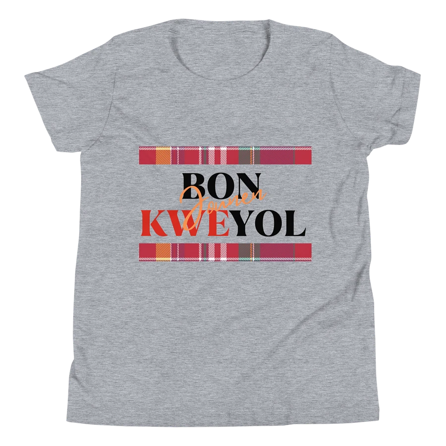 KWEYOL Madras Youth T-Shirt product image (2)