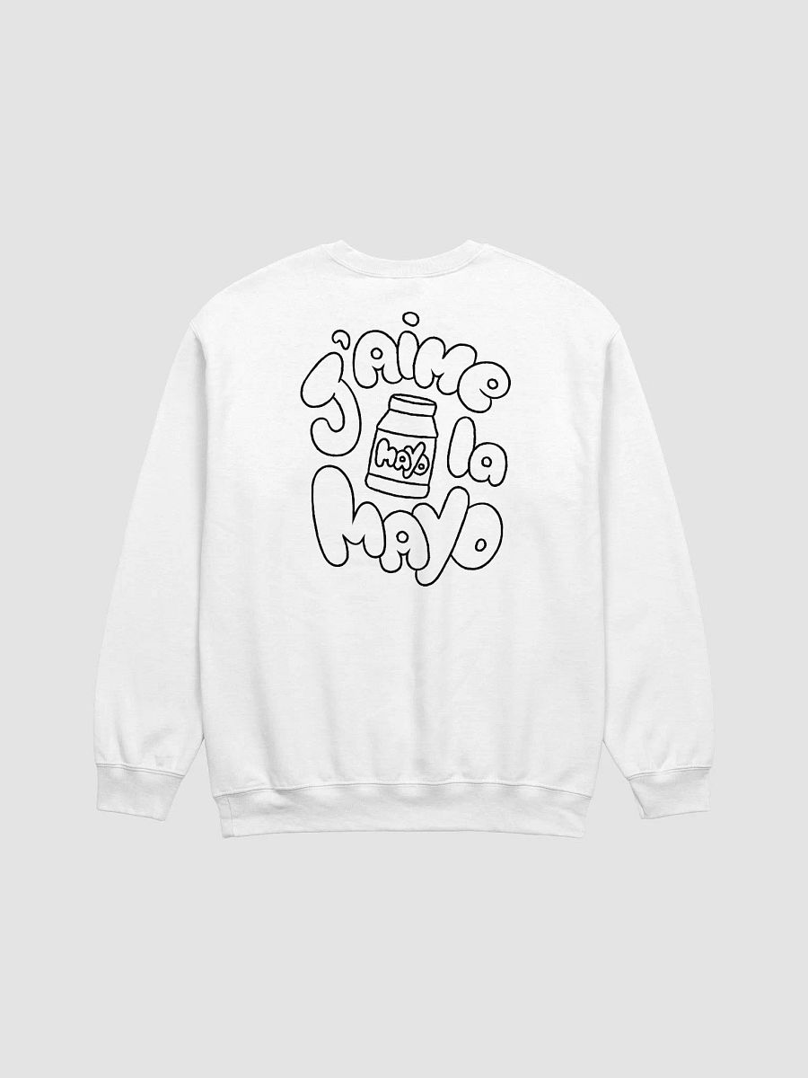 Crewneck unisexe - J'aime la mayo product image (3)