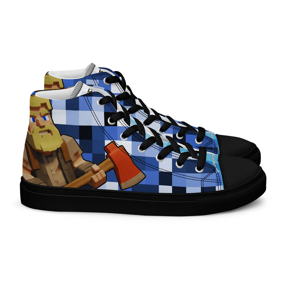 Patient PixelZ High Tops (Pixel Ocean) Mens product image (4)