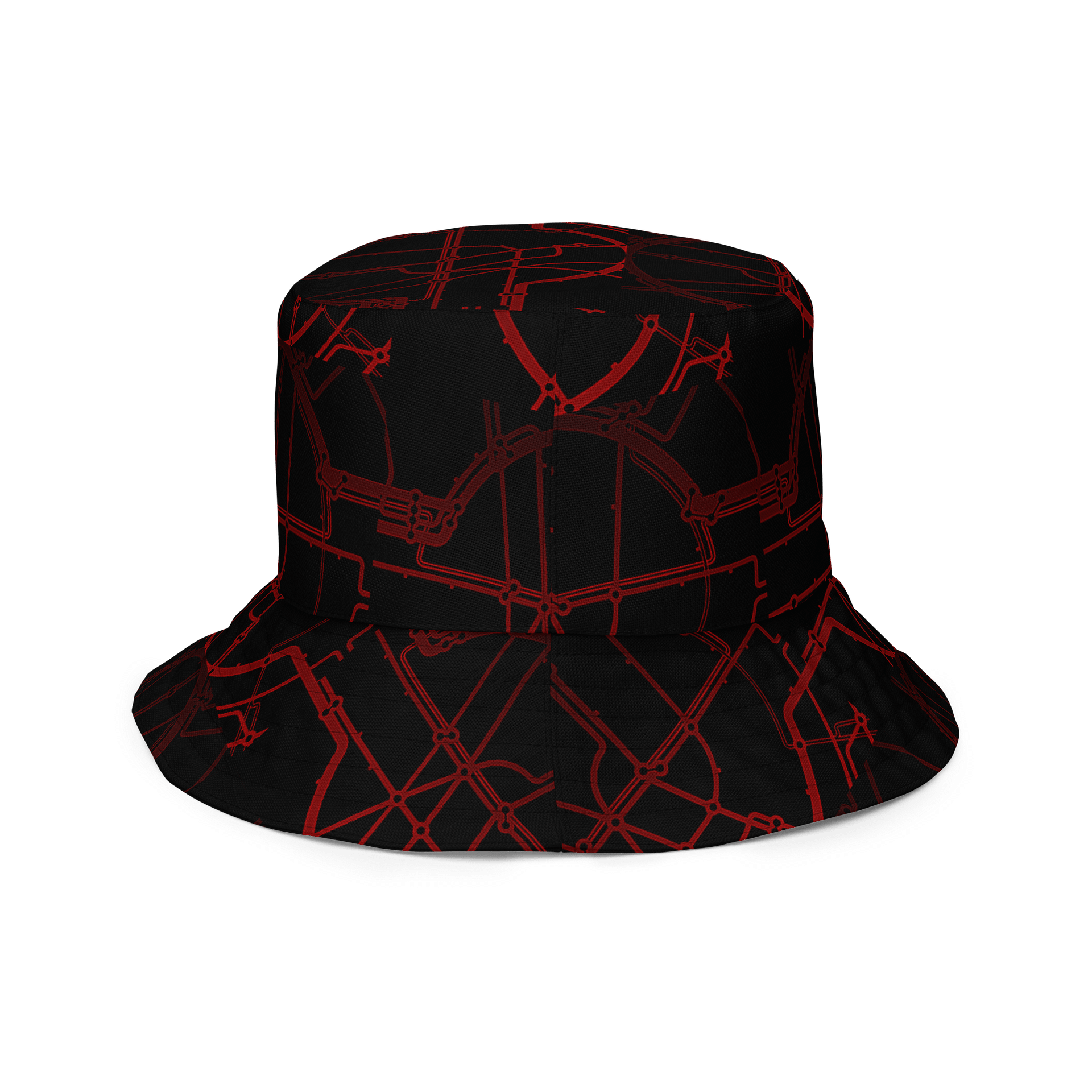 The Brisk Selection Bucket Hat Neon Red Logo product image (6)