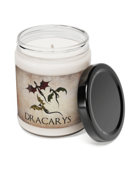 Dracarys Baby Dragon Candle - Fantasy Fire Candle with Dragon Art product image (3)