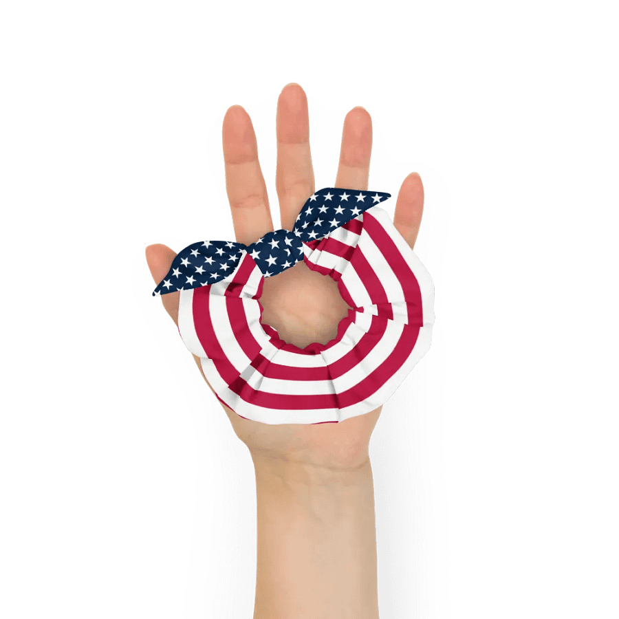USA Scrunchie with Bow product image (6)