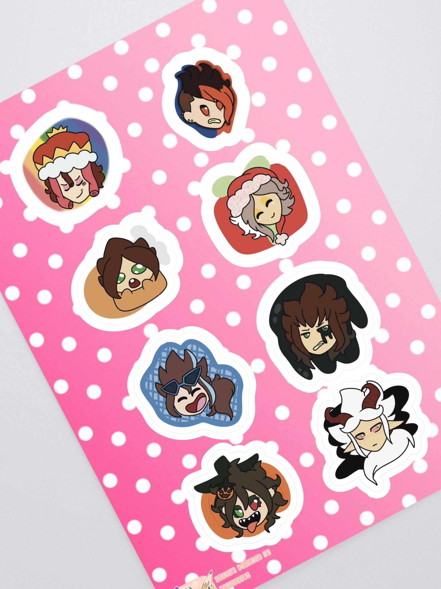 TAESONA: Chibi Sticker Pack 2 product image (1)