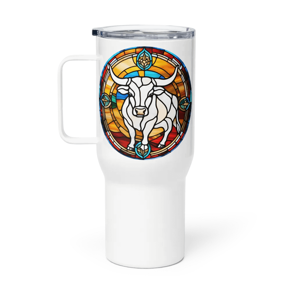 Spiritual™ Taurus - Unique Travel Mug Design product image (1)