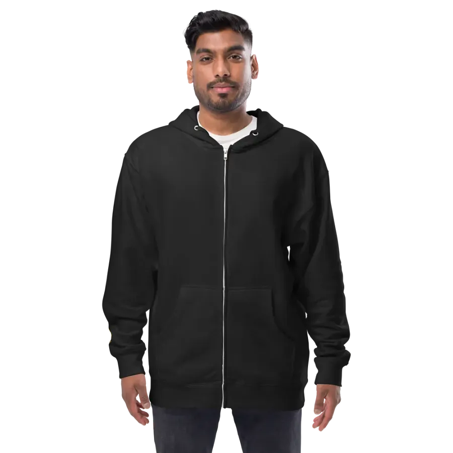 "Hello Death" Embroidered Zip Hoodie product image (7)
