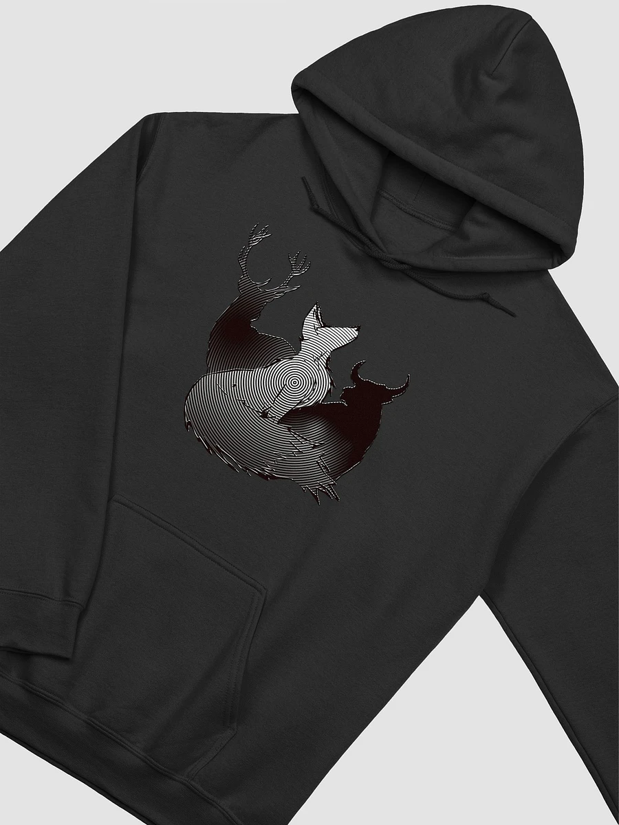 Stag Vixen and Bull Hypno design hoodie product image (30)