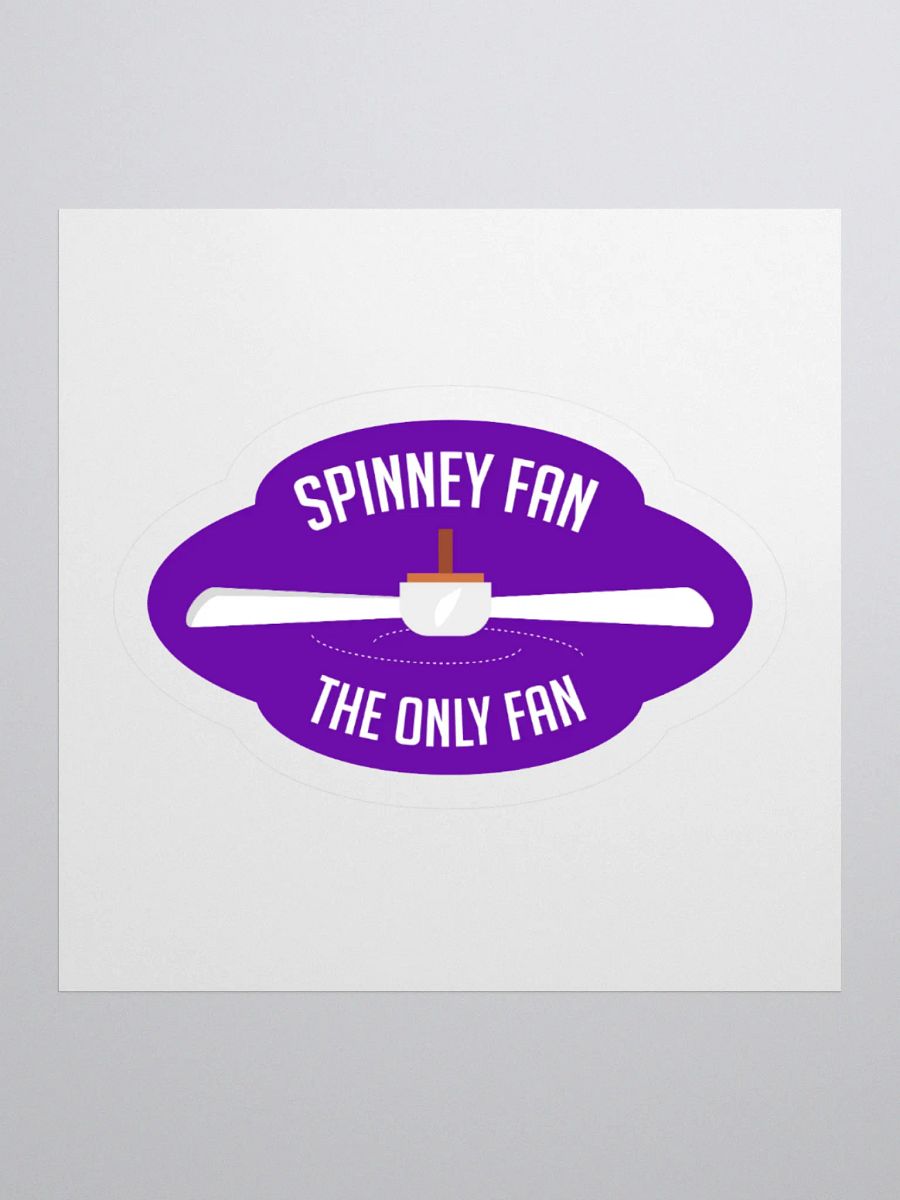 Spinney Fan ...sticker product image (3)