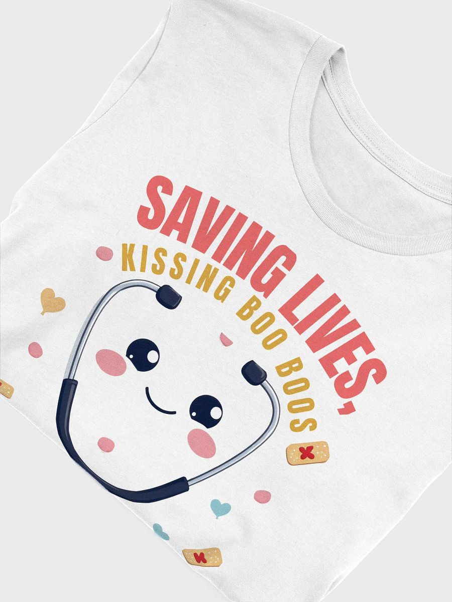 Smiling Stethoscope Saver Tee product image (52)