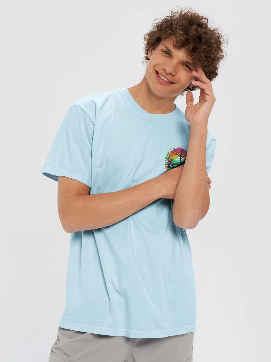 Spring Alive: Radiant Tree Illustration T-Shirt product image (47)
