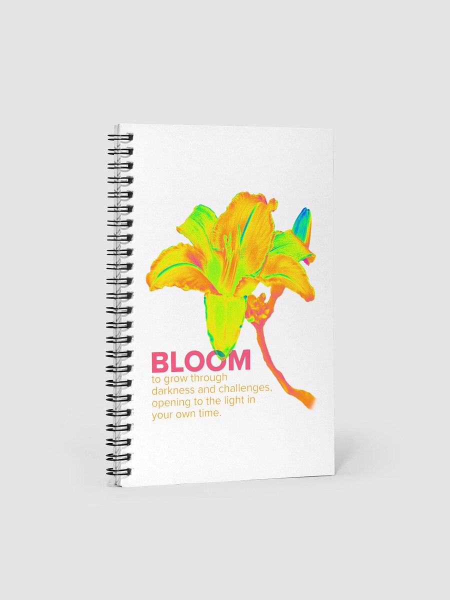 BLOOM: Inspirational Spiral Notebook product image (3)