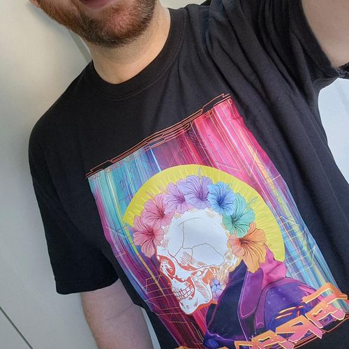 A friend once asked me if I felt weird wearing my own merch.
Nah, I sent my shame off to sleep with the fishes years ago.
