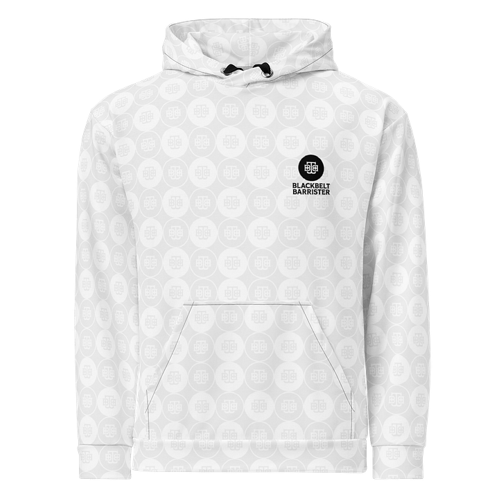 BBB All Over Print White Hoodie product image (1)