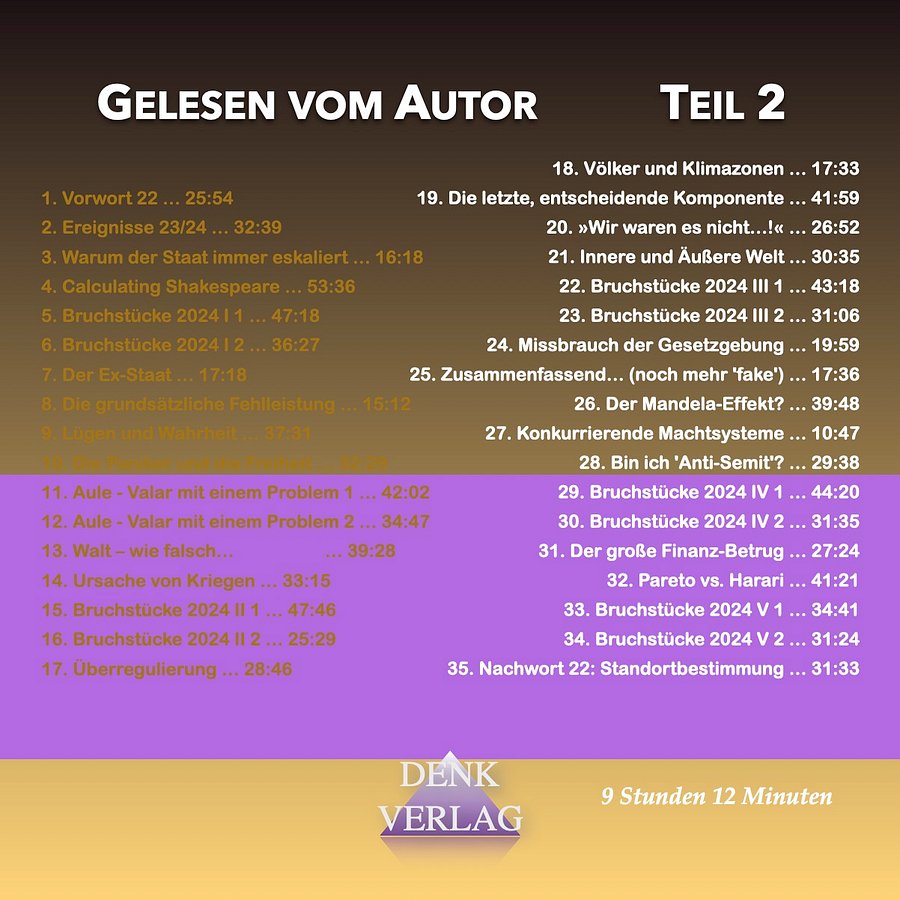 Gedankenspiele 22 - Hörbuch - Teil 1 product image (3)