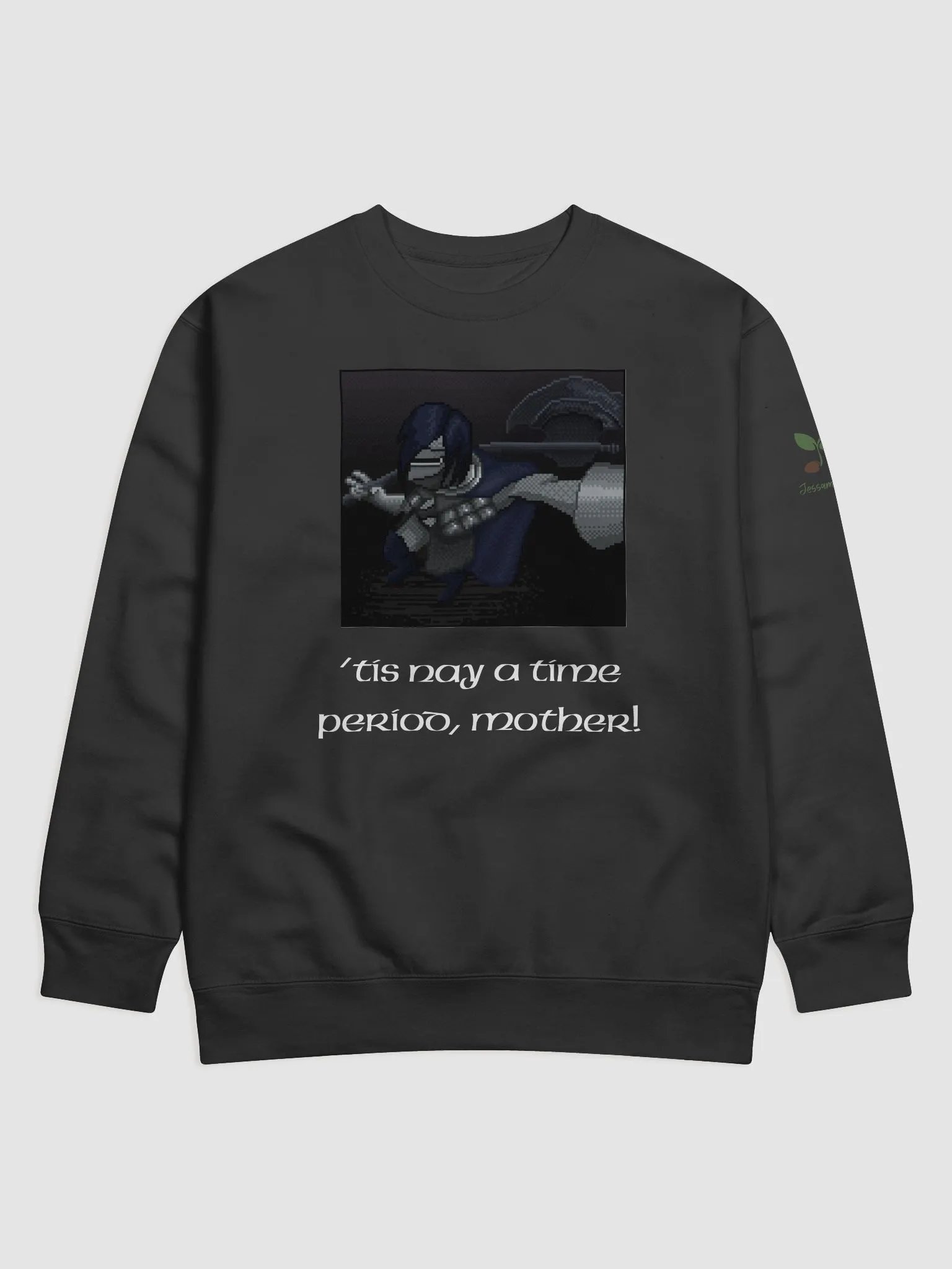 Tis nay a time period, Mother sweatshirt (black) product image (1)