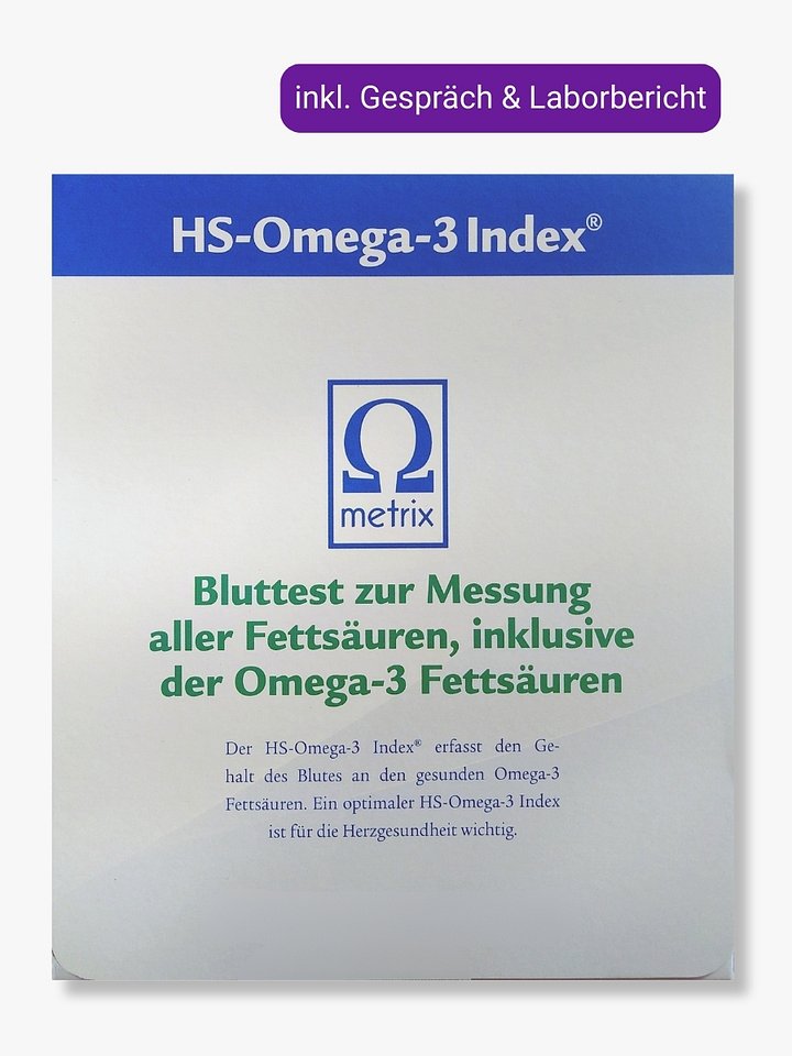 Omega-3-Selbsttest & 1:1 Gespräch (inkl. Laborbericht) product image (1)