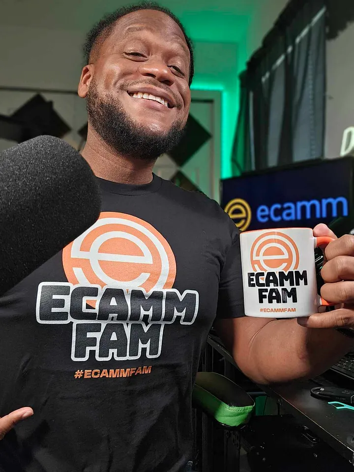 Ecamm Fam T-Shirt (Bella + Canvas) product image (1)