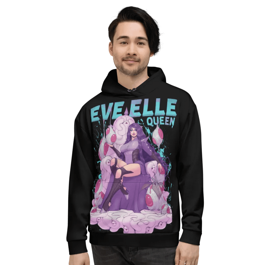 Eve Elle Alien Queen Hoodie - Black product image (6)
