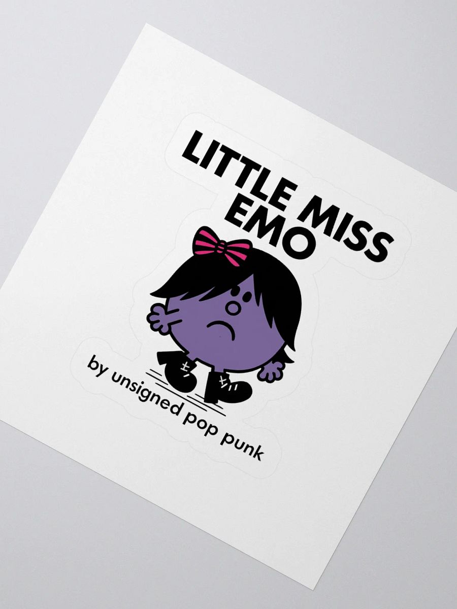 Little Miss Emo Sticker product image (4)
