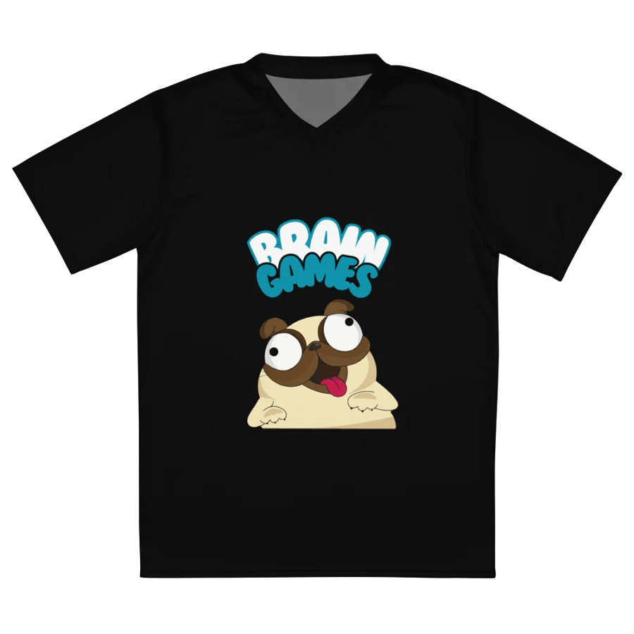 BBB Silly Pug Brain Games All-Over Print Jersey product image (2)