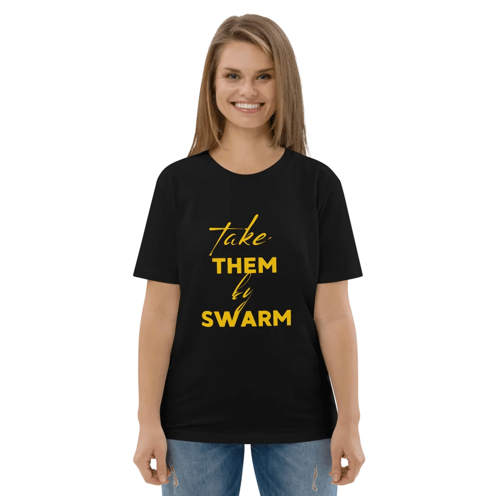 TAKE THEM BY SWARM tee - 100% cotton product image (10)