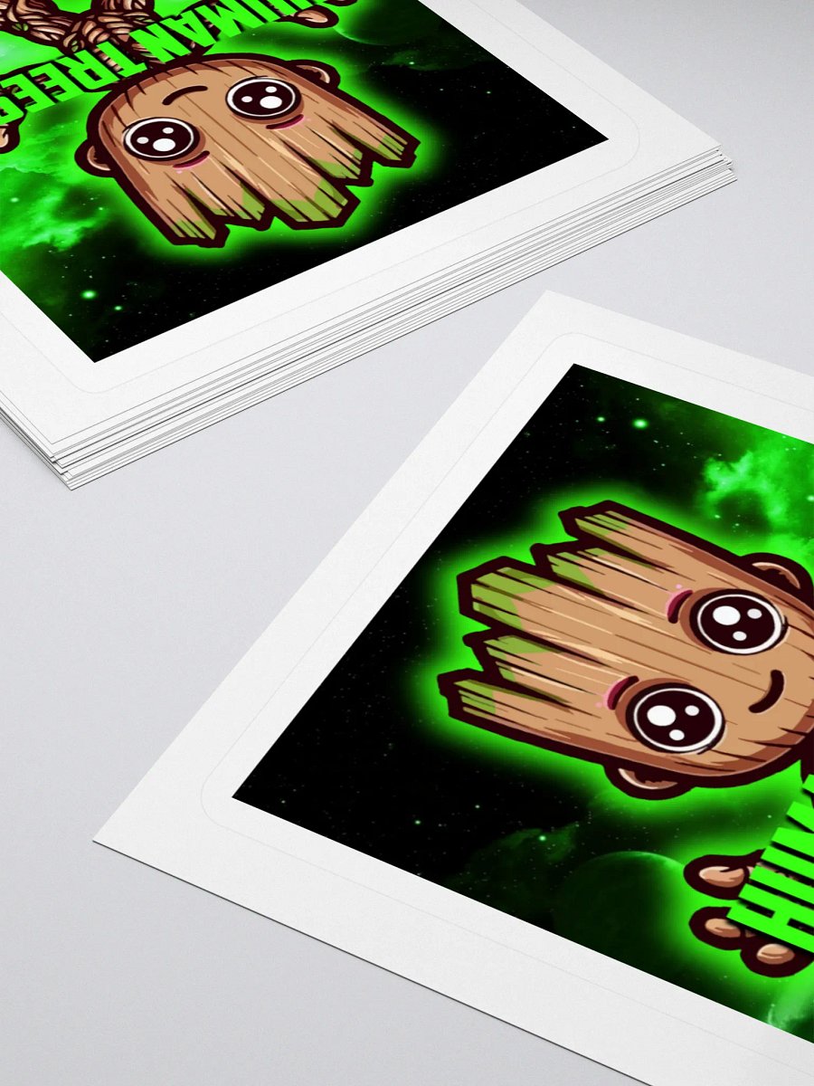 Kiss Cut Sticker Green Glow Full product image (11)