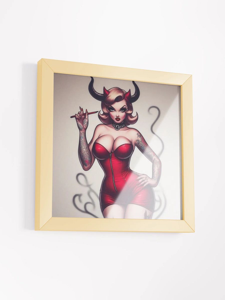 Elegant devil Framed Poster product image (3)