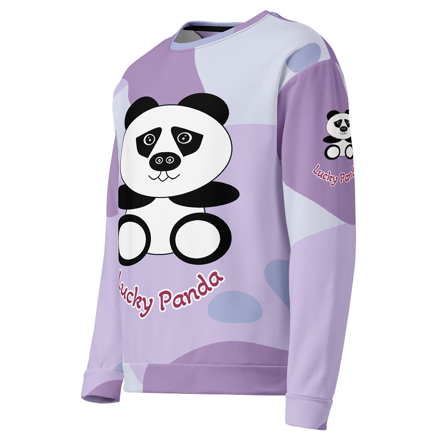 Lucky Panda All-Over Print Sweatshirt product image (3)