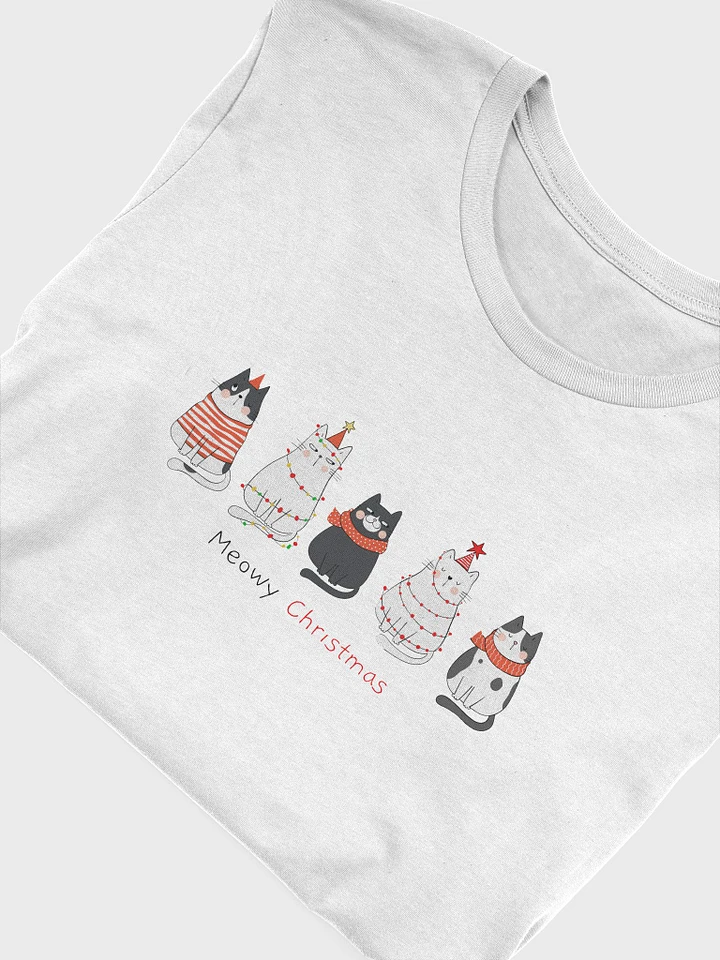 Meowy Christmas Cats T-Shirt product image (17)