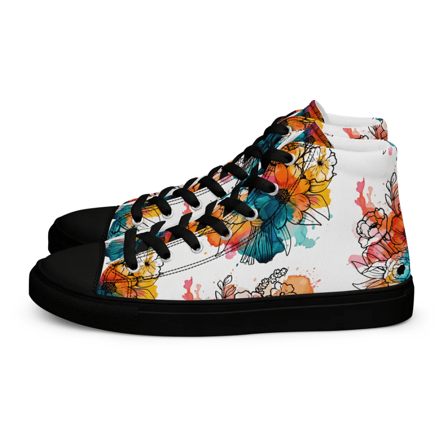 Ink Splash Bouquet High Tops product image (5)