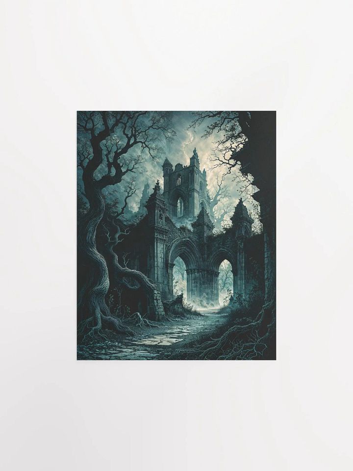 Gothic Cathedral Ruins Poster product image (8)