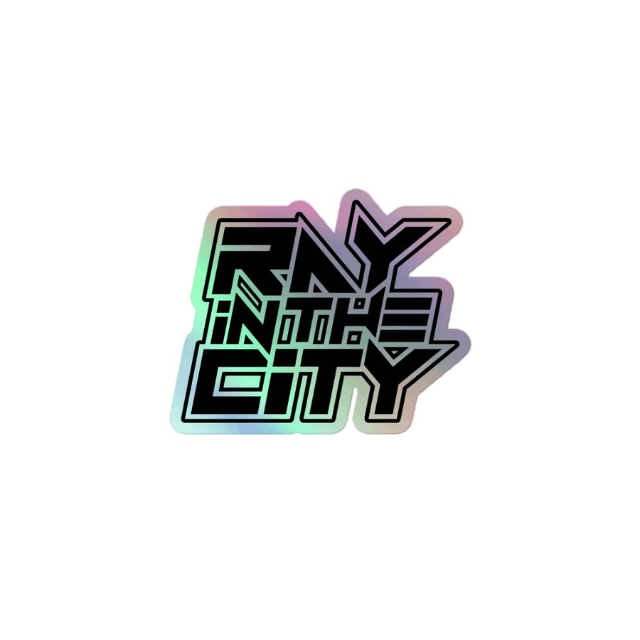 RayInTheCity Holographic Sticker product image (1)