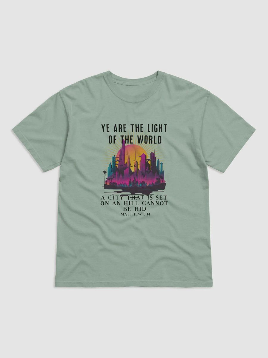 Light of the World Vintage Comfort: Garment-Dyed Cotton T-Shirt product image (1)