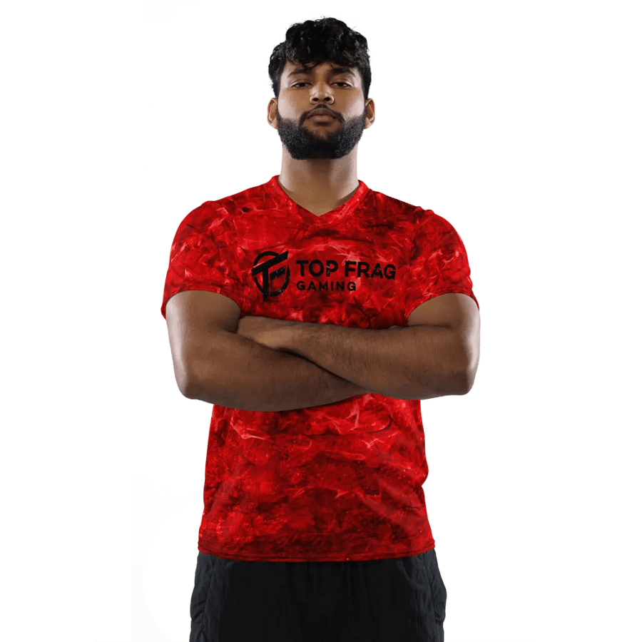 TopFrag™ Red Unisex Sports Jersey product image (2)