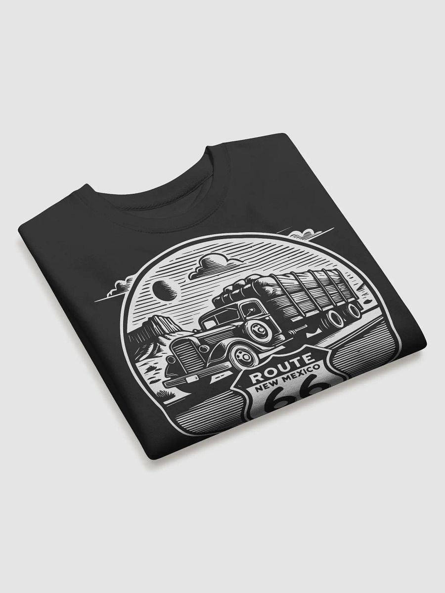 Vintage Car Route 66 Emblem Sweatshirt product image (3)
