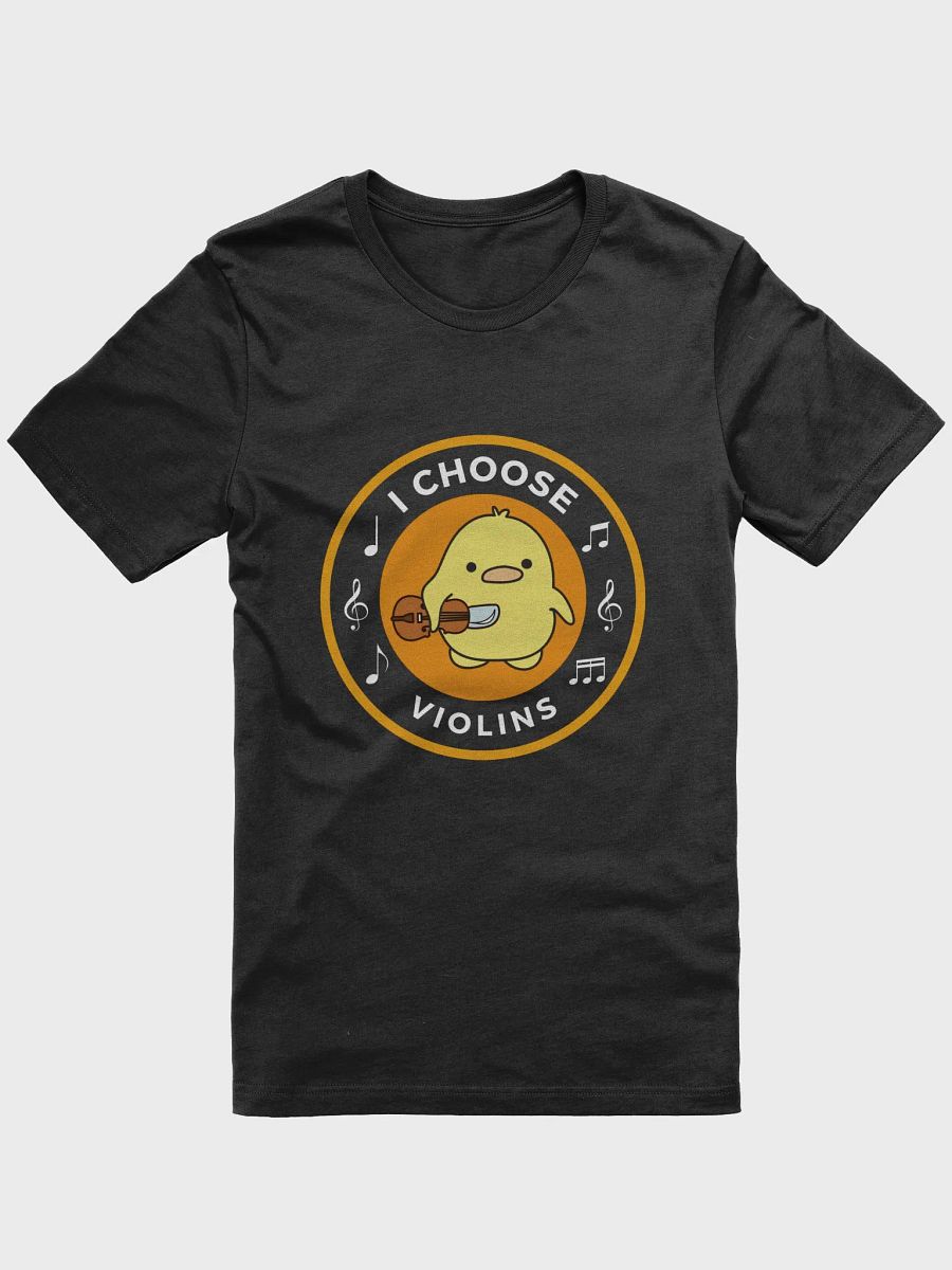 I choose violins Bella+Canvas Supersoft T-Shirt product image (1)