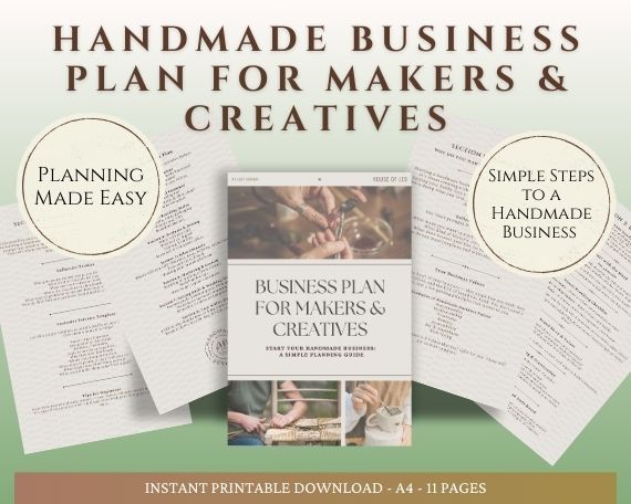 Handmade Business Plan EBOOK product image (1)