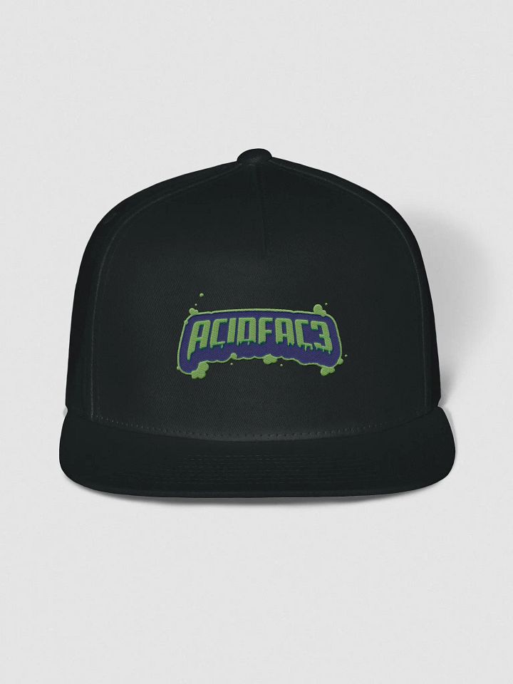 acidfac3 text logo hat product image (2)